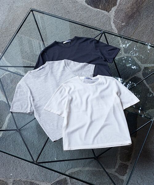 SEASON STYLE LAB / シーズンスタイルラボ ニット・セーター | カシミヤニットTシャツ | 詳細9