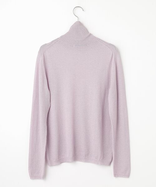 SEASON STYLE LAB / シーズンスタイルラボ ニット・セーター | シアーラメタートルネックセーター | 詳細6