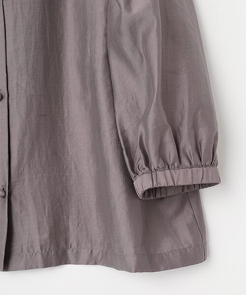 SEASON STYLE LAB / シーズンスタイルラボ シャツ・ブラウス | シアーギャザーブラウス | 詳細4