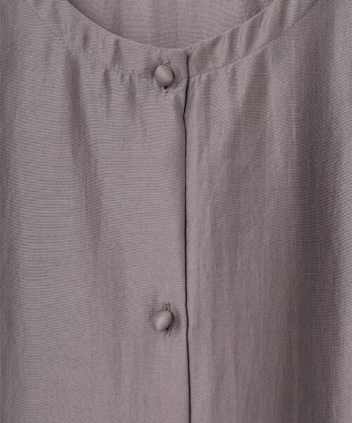 SEASON STYLE LAB / シーズンスタイルラボ シャツ・ブラウス | シアーギャザーブラウス | 詳細5