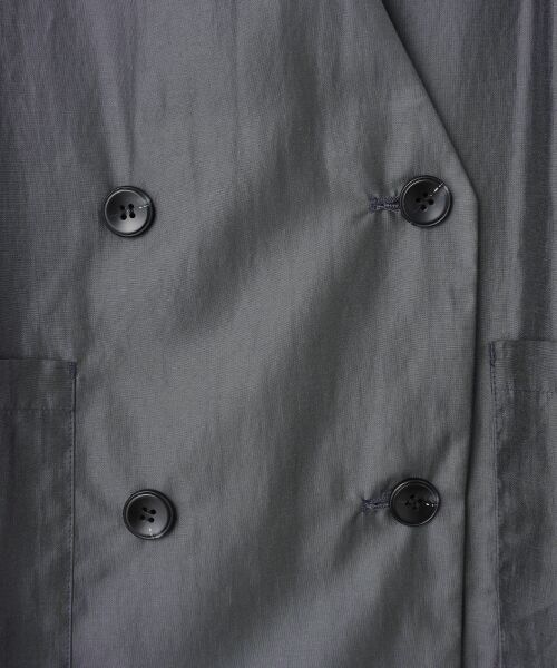 SEASON STYLE LAB / シーズンスタイルラボ ノーカラージャケット | シアーノーカラージャケット | 詳細5