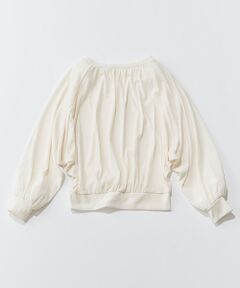 SEASON STYLE LAB / シーズンスタイルラボ カットソー | フロッキーチュールカットソー