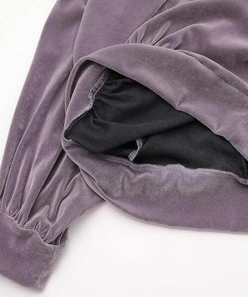 SEASON STYLE LAB / シーズンスタイルラボ カットソー | フロッキーチュールカットソー | 詳細5