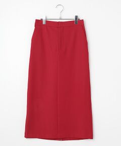 ギンガム リネン ラップ スカート （ロング・マキシ丈スカート
