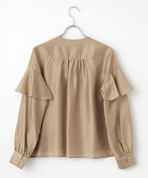 SEASON STYLE LAB / シーズンスタイルラボ シャツ・ブラウス | シアーフリルブラウス | 詳細1