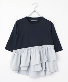 SEASON STYLE LAB / シーズンスタイルラボ カットソー | ティアードプルオーバー