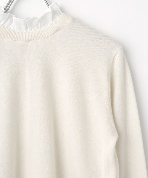 SEASON STYLE LAB / シーズンスタイルラボ ニット・セーター | フリル付きニット | 詳細2