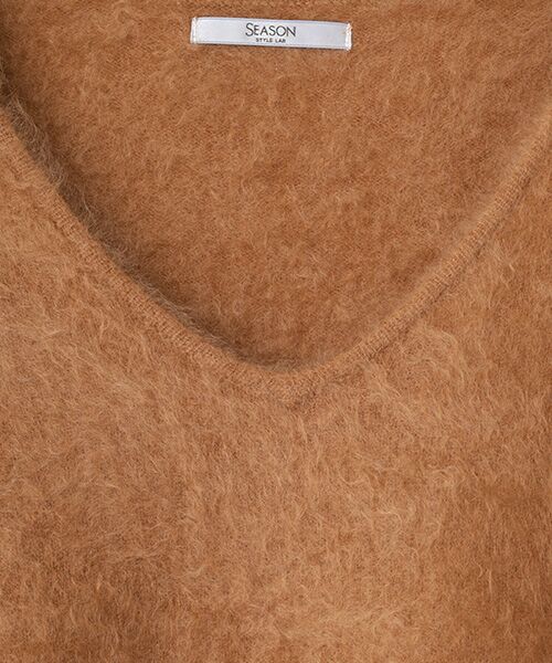 SEASON STYLE LAB / シーズンスタイルラボ ニット・セーター | ファー加工プルオーバー | 詳細7
