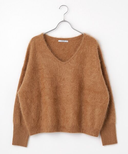 SEASON STYLE LAB/シーズンスタイルラボ ファー加工プルオーバー モカ 38 SEASON STYLE LAB/シーズンスタイルラボ ファー加工プルオーバー モカ 38