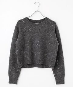 SEASON STYLE LAB / シーズンスタイルラボ ニット・セーター | スパンコールプルオーバー