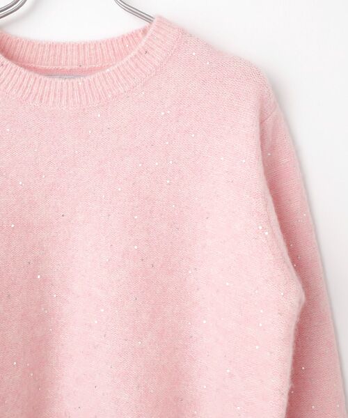 SEASON STYLE LAB / シーズンスタイルラボ ニット・セーター | スパンコールプルオーバー | 詳細4