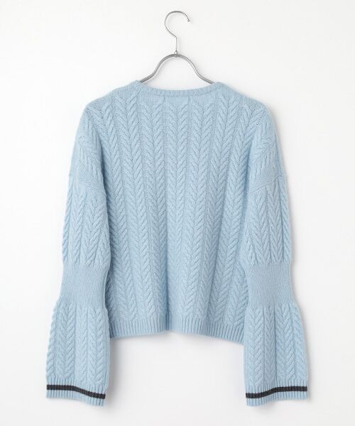 SEASON STYLE LAB / シーズンスタイルラボ ニット・セーター | ベルスリーブプルオーバー | 詳細3