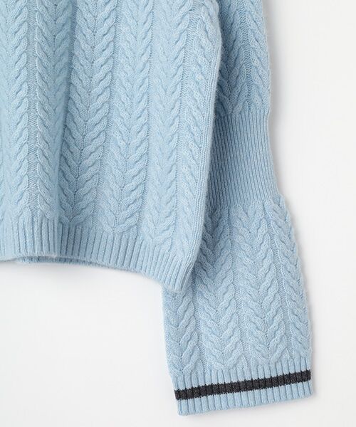 SEASON STYLE LAB / シーズンスタイルラボ ニット・セーター | ベルスリーブプルオーバー | 詳細5