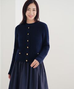 SEASON STYLE LAB / シーズンスタイルラボ ニット・セーター | 金ボタンジャケット