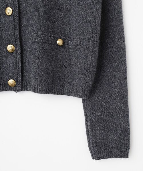 SEASON STYLE LAB / シーズンスタイルラボ ニット・セーター | 金ボタンジャケット | 詳細3