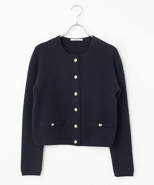 SEASON STYLE LAB / シーズンスタイルラボ ニット・セーター | 金ボタンジャケット | 詳細7