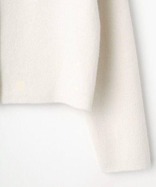 SEASON STYLE LAB / シーズンスタイルラボ ニット・セーター | ダブルフェイスショートジャケット | 詳細3