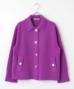 SEASON STYLE LAB / シーズンスタイルラボ ニット・セーター | ダブルフェイスミドル丈コート