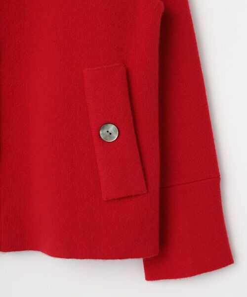 SEASON STYLE LAB / シーズンスタイルラボ ニット・セーター | ダブルフェイスミドル丈コート | 詳細4