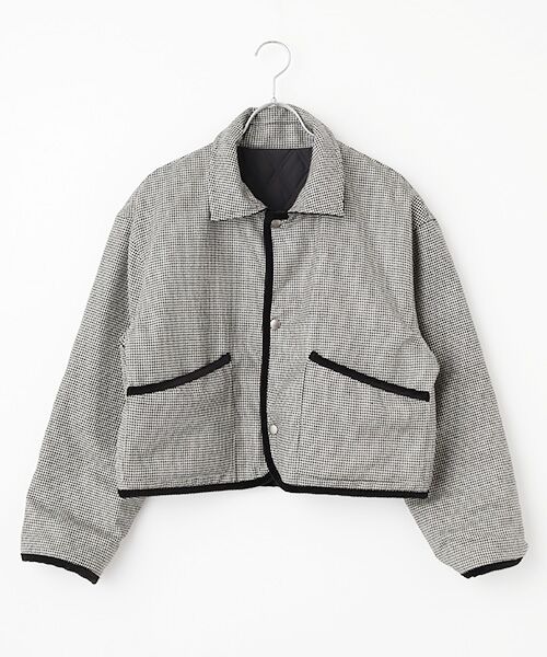 SEASON STYLE LAB / シーズンスタイルラボ その他アウター | リバーシブルキルティングショートジャケット | 詳細1