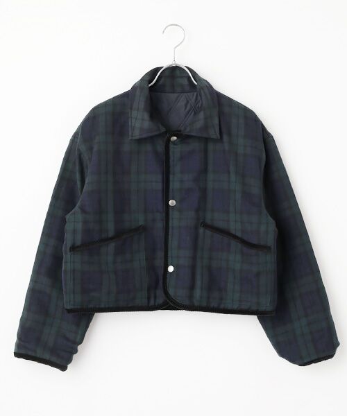 SEASON STYLE LAB / シーズンスタイルラボ その他アウター | リバーシブルキルティングショートジャケット | 詳細8