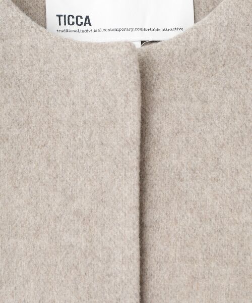 SEASON STYLE LAB / シーズンスタイルラボ その他アウター | ノーカラーテントコート | 詳細5