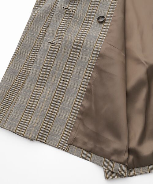SEASON STYLE LAB / シーズンスタイルラボ テーラードジャケット | グレンチェックジャケット | 詳細5