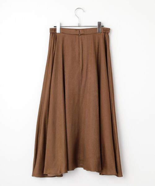 SEASON STYLE LAB / シーズンスタイルラボ ロング・マキシ丈スカート | サテンフレアスカート | 詳細2