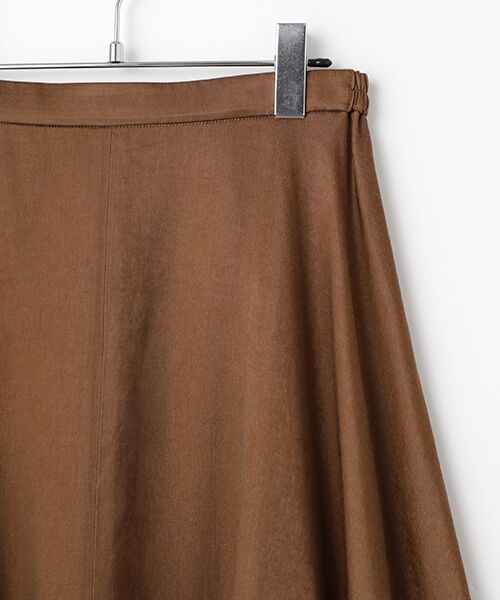 SEASON STYLE LAB / シーズンスタイルラボ ロング・マキシ丈スカート | サテンフレアスカート | 詳細3
