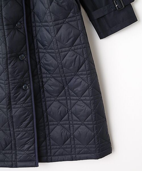 SEASON STYLE LAB / シーズンスタイルラボ トレンチコート | マルチウェイキルティングコート | 詳細4