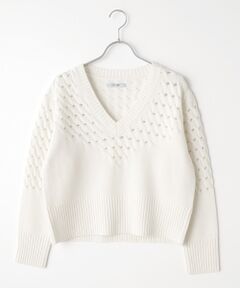 SEASON STYLE LAB / シーズンスタイルラボ ニット・セーター | アイレットニット