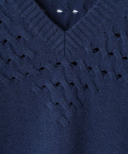SEASON STYLE LAB / シーズンスタイルラボ ニット・セーター | アイレットニット | 詳細5