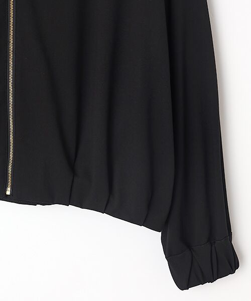 SEASON STYLE LAB / シーズンスタイルラボ ノーカラージャケット | カルゼポンチブルゾン | 詳細3