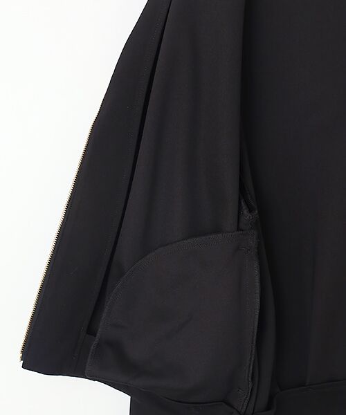 SEASON STYLE LAB / シーズンスタイルラボ ノーカラージャケット | カルゼポンチブルゾン | 詳細4