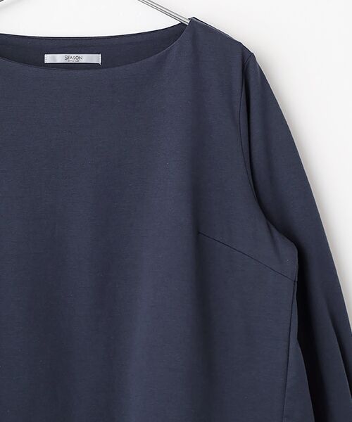 SEASON STYLE LAB / シーズンスタイルラボ カットソー | バックドレーププルオーバー | 詳細3