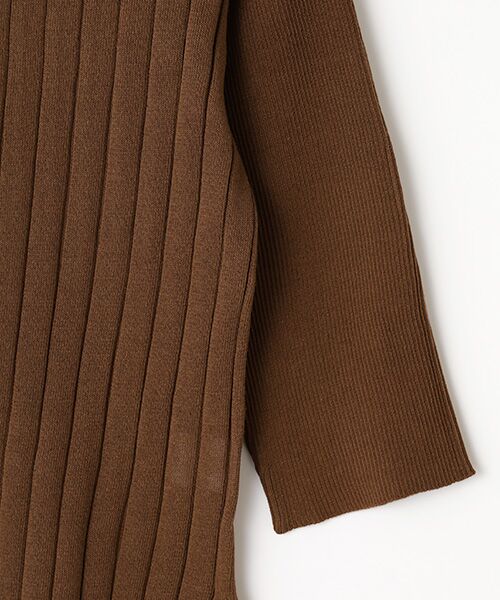 SEASON STYLE LAB / シーズンスタイルラボ ニット・セーター | シアーリブニット | 詳細4