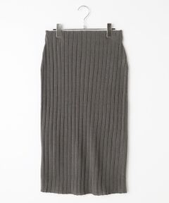 SEASON STYLE LAB / シーズンスタイルラボ ロング・マキシ丈スカート | シアーリブニットスカート