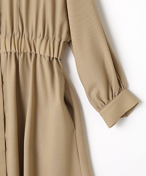 SEASON STYLE LAB / シーズンスタイルラボ ロング・マキシ丈ワンピース | ウールエステルワンピース | 詳細4