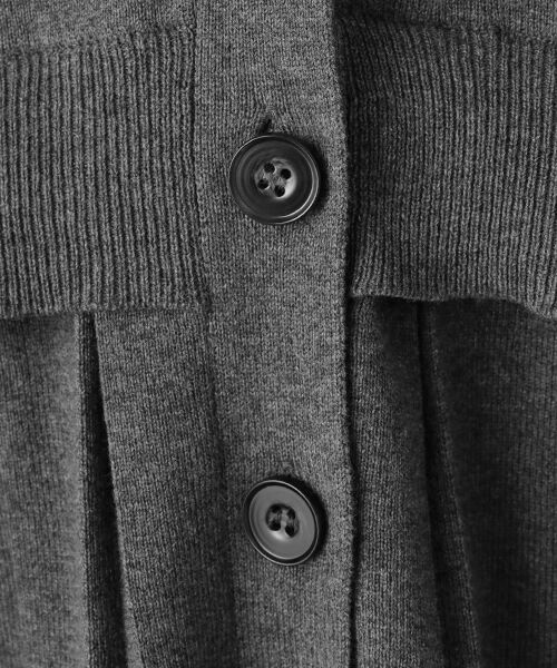 SEASON STYLE LAB / シーズンスタイルラボ カーディガン・ボレロ | プリーツヘムニットカーディガン | 詳細4