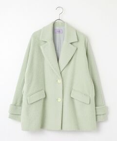 SEASON STYLE LAB / シーズンスタイルラボ テーラードジャケット | シャギーコート