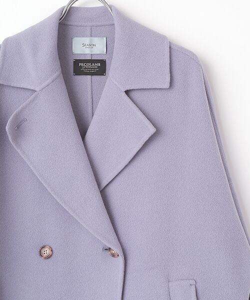SEASON STYLE LAB / シーズンスタイルラボ テーラードジャケット | ダブルブレストコート | 詳細3