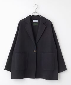 SEASON STYLE LAB / シーズンスタイルラボ テーラードジャケット | メルトンテーラードコート
