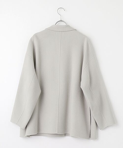 SEASON STYLE LAB / シーズンスタイルラボ テーラードジャケット | メルトンテーラードコート | 詳細2