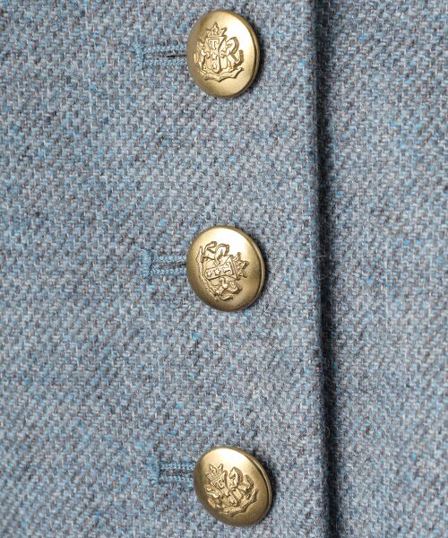 SEASON STYLE LAB / シーズンスタイルラボ ノーカラージャケット | メランジノーカラージャケット | 詳細1