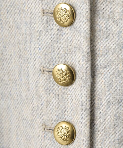 SEASON STYLE LAB / シーズンスタイルラボ ノーカラージャケット | メランジノーカラージャケット | 詳細7