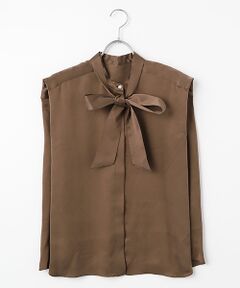 SEASON STYLE LAB / シーズンスタイルラボ シャツ・ブラウス | ボウタイブラウス