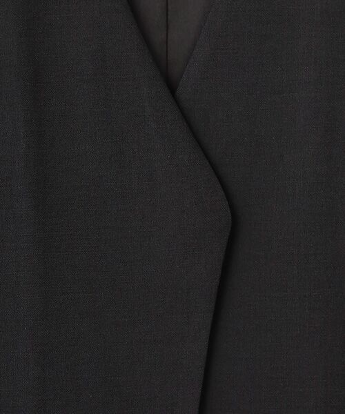 SEASON STYLE LAB / シーズンスタイルラボ ベスト | リネンツイルジレ | 詳細5