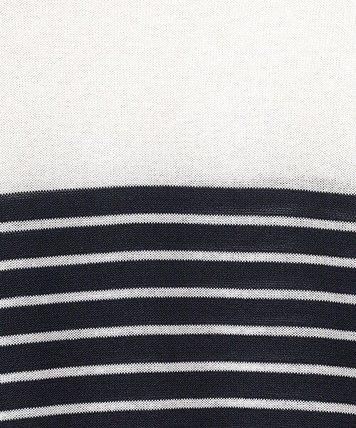 SEASON STYLE LAB / シーズンスタイルラボ ニット・セーター | ボーダードルマンニット | 詳細1