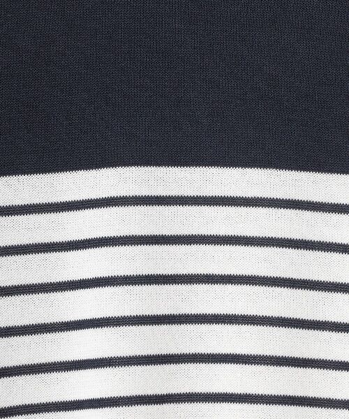 SEASON STYLE LAB / シーズンスタイルラボ ニット・セーター | ボーダードルマンニット | 詳細5