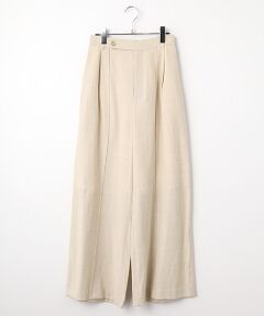 SEASON STYLE LAB / シーズンスタイルラボ その他パンツ | リネンツイルワイドパンツ